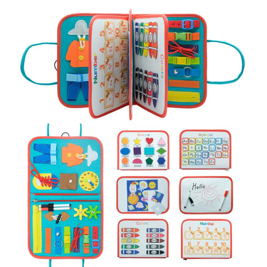 Tablero de Actividades para Niños Pequeños | Diversión para Jugar y Aprender - Juguetes Montessori